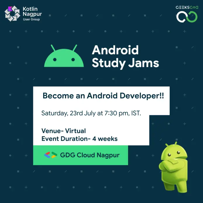 Google Developer Groups Cloud Nagpur | Introducing Android Study Jams 2022