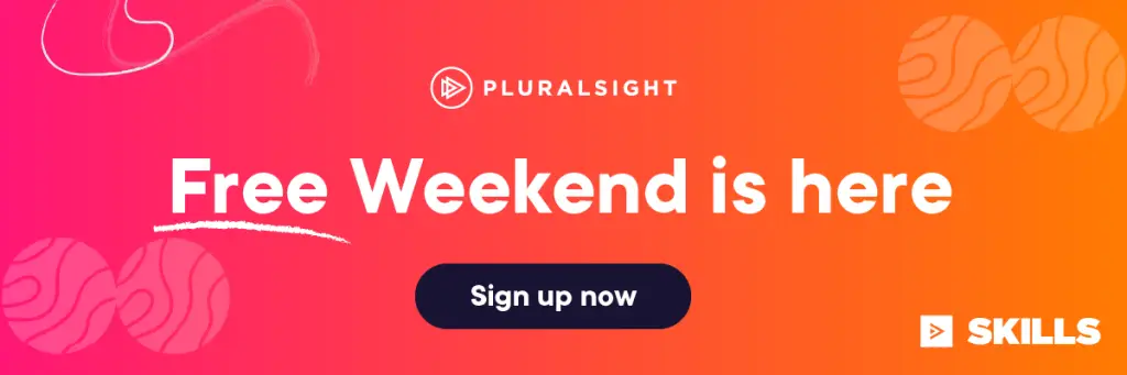 pluralsight free weekend