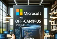 Microsoft Off Campus Drive 2023