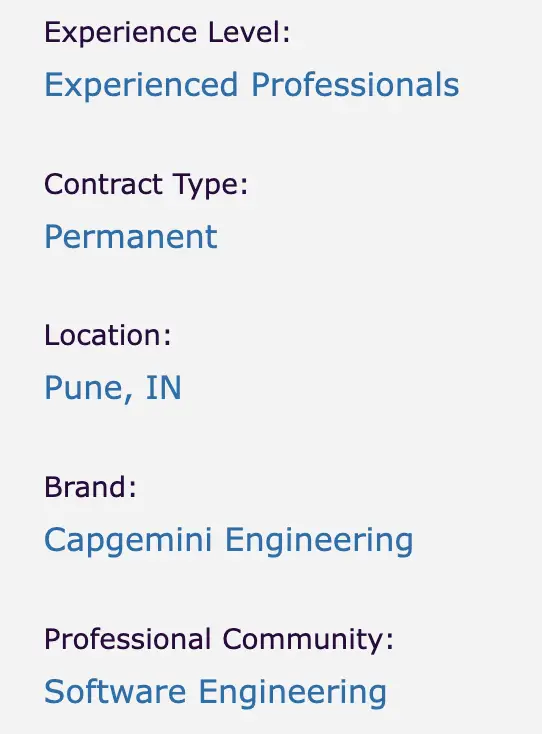 Capgemini Off Campus Drive 2025 - Software Engineer & DevOps Jobs