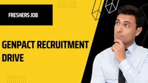 Genpact Careers: Management Trainee & Software Developer Recruitment Drive 2022