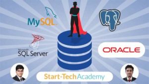 Feature image for Ultimate SQL Bundle showcasing MySQL, PostgreSQL, MS SQL, and Oracle courses with a Udemy coupon.