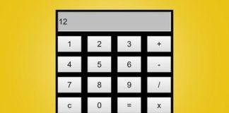 JS Calculator with HTML, CSS, and JS