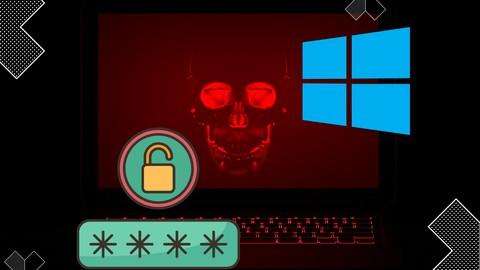 Image of a lock being cracked symbolizing Windows password cracking