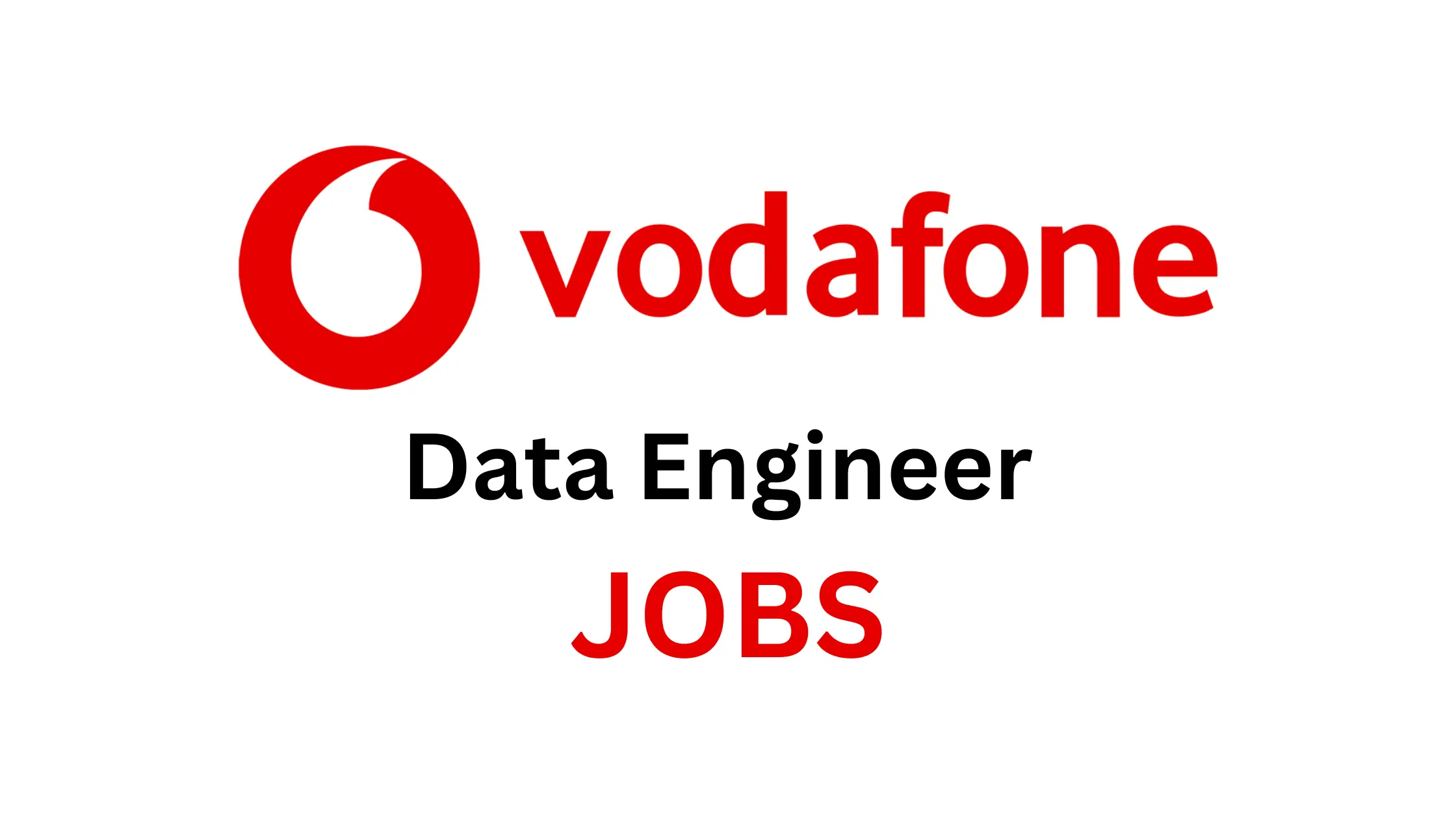 Vodafone Off Campus Drive 2023: Data Engineer Jobs