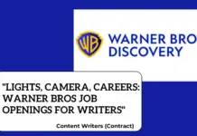 Warner Bros Careers 2023: Writer Jobs - No Degree Required
