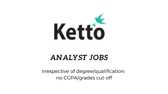 Ketto Data Analytics Job Opportunity 2023