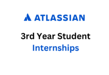 Atlassian Internship for 3rd Year Students