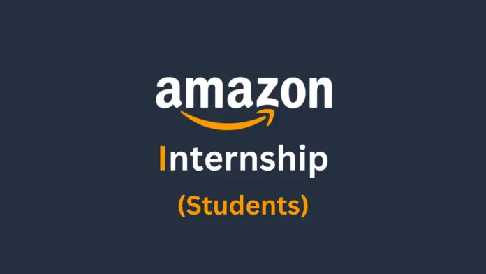 Amazon Internship for College Students 2023: Data Scientist Job