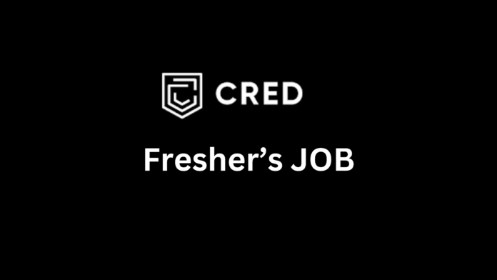Cred Off Campus Drive 2023: Frontend SDET Intern Job