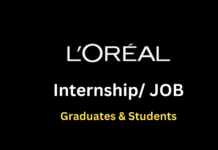 Loreal Internship for Students & Graduates: Data Analytics Job 2023