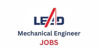 Mechanical Engineer Job Vacancy 2023 by LEAD