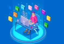 Free Website Development Course in हिंदी Image of a person coding on a computer with the words 'Free Website Development Course in हिंदी'