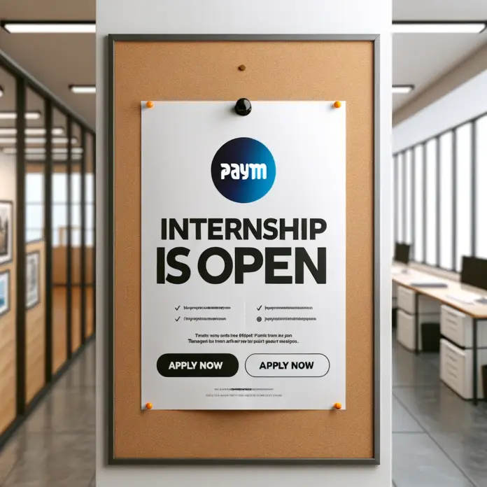 Paytm Internship Drive 2023