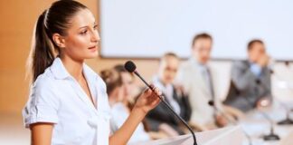 Public speaking for women