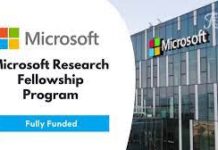 Microsoft Research Fellowship Opportunity 2023