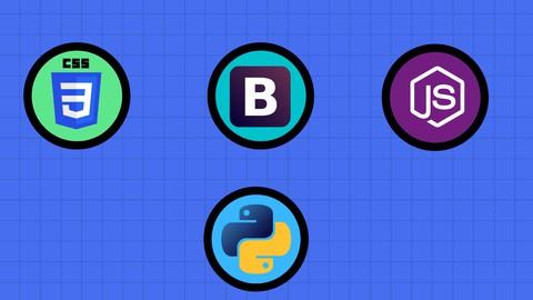 Comprehensive CSS, Bootstrap, JavaScript, and Python Stack Course
