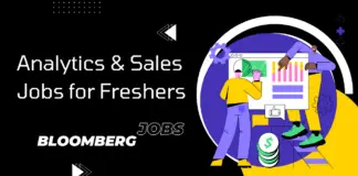 Bloomberg Analytics Entry Level Jobs 2024 | Sales Programme - Mumbai