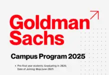 Goldman Sachs Engineering Hiring Program 2025