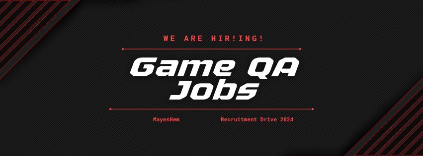 Game QA Job for Freshers 2024 by Mayhem Studios