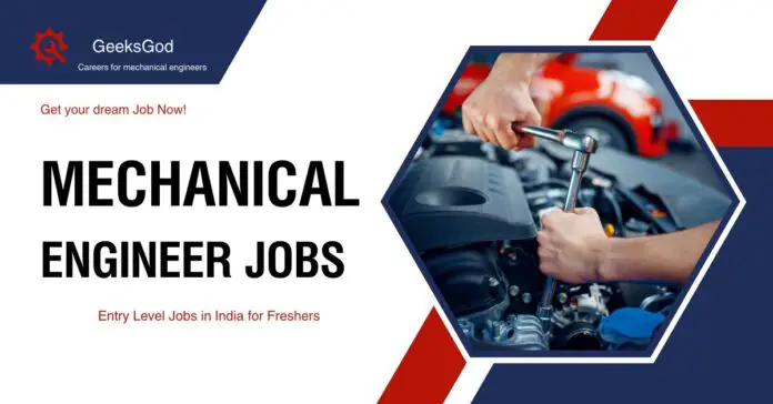 Mechanical Engineering Jobs for Freshers | Top Entry-Level Opportunities 2024