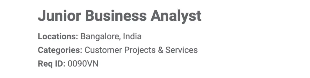  Exclusive Schneider Electric Junior Business Analyst Entry Level Job Openings 2024