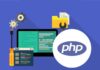 A collage of PHP code snippets representing a practice test for various skill levels, from beginner to advanced.