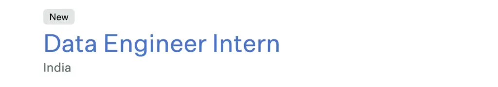 Data Engineer Internship for Students by Aspire in 2024