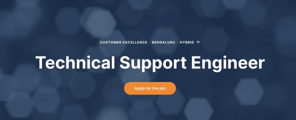 Technical Support Engineer Job Openings in India by Syncron | SQL Jobs 2024