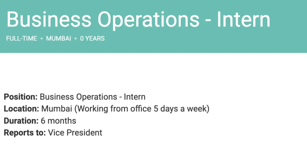 Ketto Internship Opportunities 2024 | Business Operations 