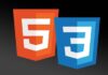 A beginner's guide to HTML5 and CSS3 with colorful design elements and a computer screen displaying code.