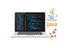 An infographic showcasing Advanced Java OOP concepts with a prominent 'Free Udemy Course Access' banner.