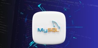 A professional working on a MySQL database, showcasing SQL queries and data management concepts.