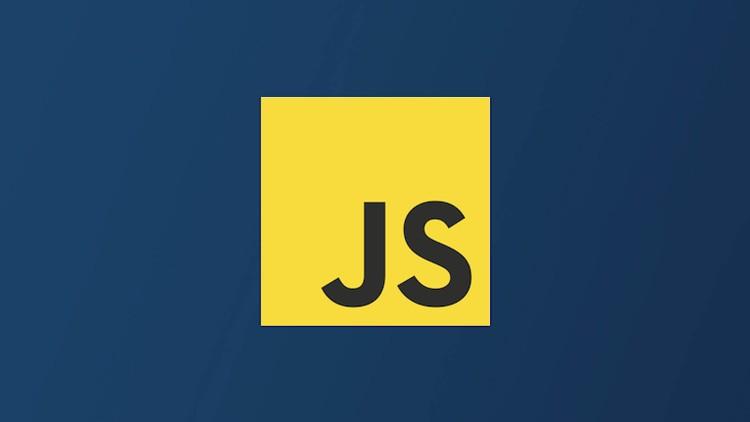 Promotional image for a Beginner's JavaScript Course offering a free Udemy coupon.