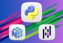 Illustration of data analysis tools including NumPy and Pandas with a free Udemy coupon promotion