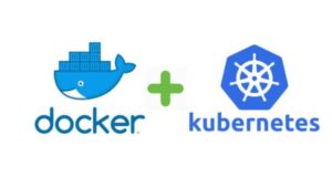 Feature image for Docker & Kubernetes Masterclass: Hands-On DevOps 2024 with visuals of Docker and Kubernetes logos.