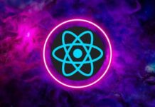 A captivating visual representation of React JS concepts with a focus on beginner to expert learning and a free coupon offer.