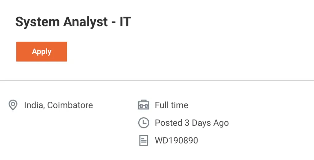 System Analyst Job Openings 2025 by Flex