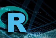 An image showcasing R programming for statistical analysis with graphs and data visualizations, ideal for researchers.