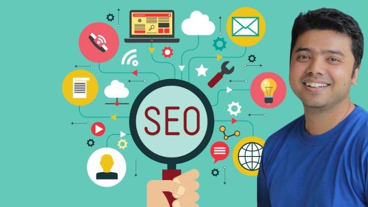 Master SEO 2025: A comprehensive guide featuring key strategies for beginners to advanced users with a free Udemy coupon.