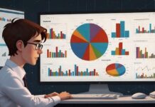 Visual representation of customer segmentation analysis using data analytics tools and techniques.