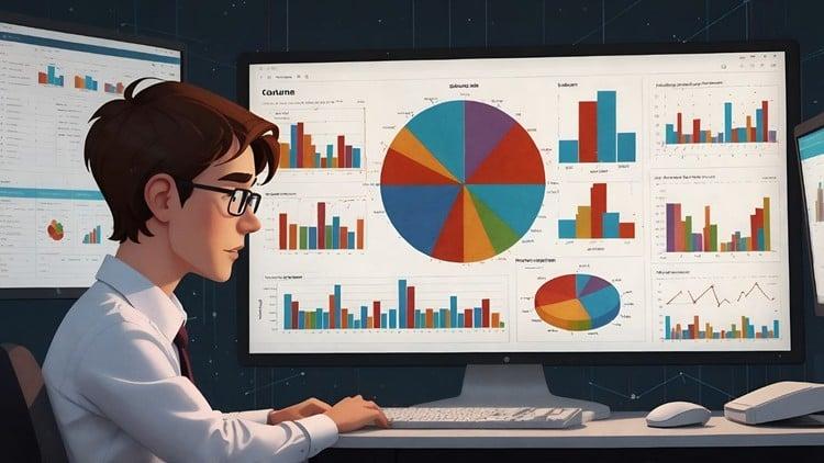 Visual representation of customer segmentation analysis using data analytics tools and techniques.