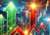 An illustrative graphic depicting technical analysis charts and tools for mastering the Indian stock market.