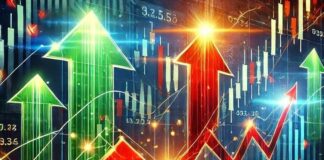 An illustrative graphic depicting technical analysis charts and tools for mastering the Indian stock market.