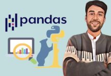 Feature image for 2025 Pandas Bootcamp showcasing data analysis with Python 3 and a free Udemy coupon offer.