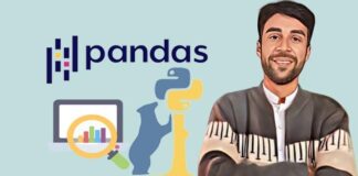 Feature image for 2025 Pandas Bootcamp showcasing data analysis with Python 3 and a free Udemy coupon offer.