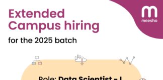 Meesho jobs