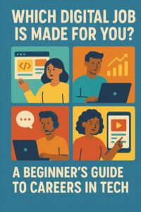 Which Digital Job Is Made for You? A Beginner’s Guide to Careers in Tech