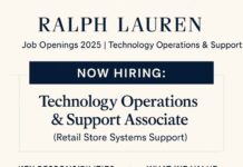 Ralph Lauren Job Openings 2025 | Tech Operations & Customer Support Jobs