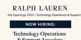 Ralph Lauren Job Openings 2025 | Tech Operations & Customer Support Jobs